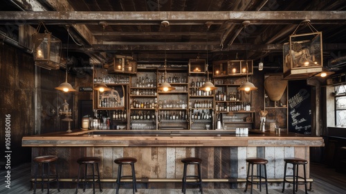 Wallpaper Mural metal house bar Torontodigital.ca