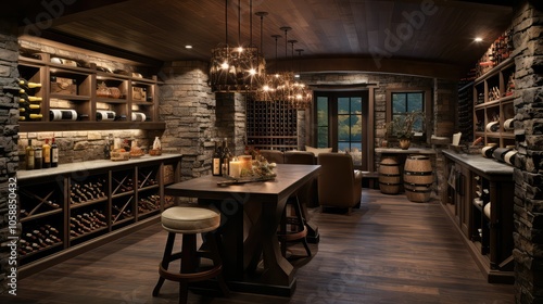 Wallpaper Mural rustic wine at home Torontodigital.ca