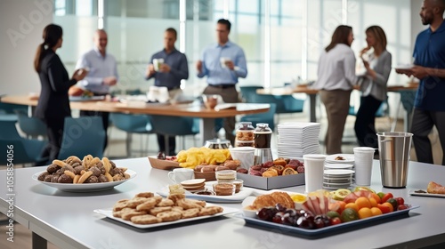 yogurt office breakfast