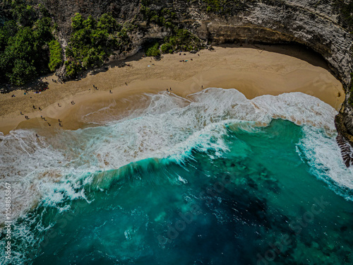 Nusa Penida's beaches, like Kelingking and Angel's Billabong, boast stunning cliffs, crystal-clear waters, and white sands, making them perfect for relaxation and adventure.






 photo