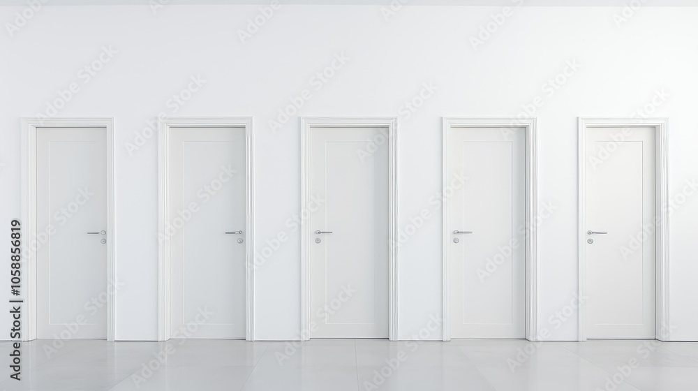 contemporary doors in row contemporary doors in row