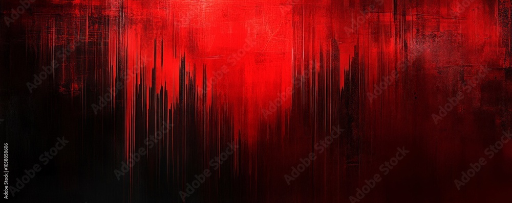 Abstract Red and Black Painted Texture Abstract Red and Black Painted Texture