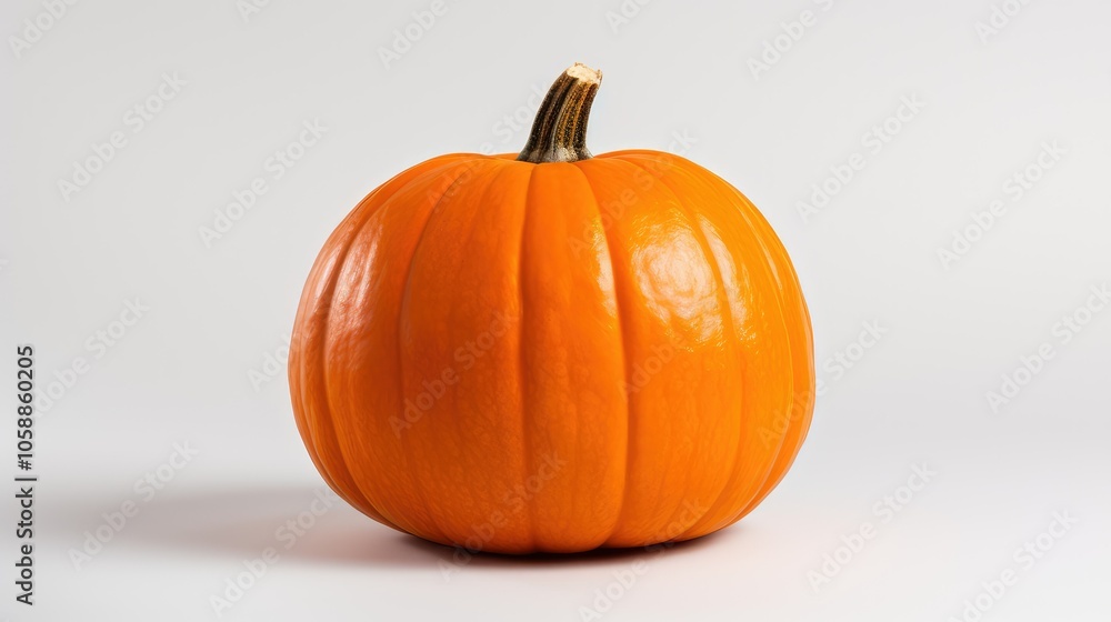 fresh pumpkin on white fresh pumpkin on white
