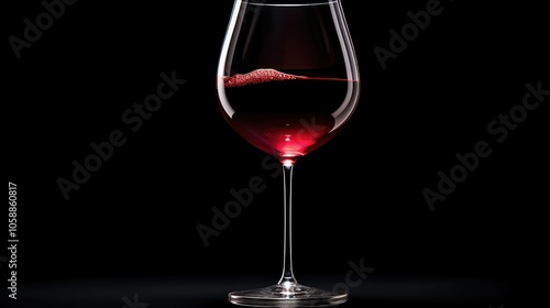 luxurious red wine black background