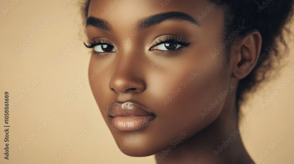 Woman's Face Close Up Woman's Face Close Up