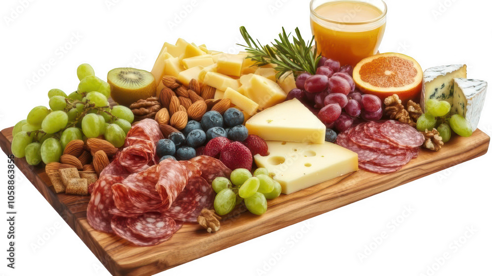 photo of a charcuterie board with cheese, fruits, nuts, and cured meats, beautifully arranged, photorealistic, perfect for food presentations, transparent background, photo of a charcuterie board with cheese, fruits, nuts, and cured meats, beautifully arranged, photorealistic, perfect for food presentations, transparent background,