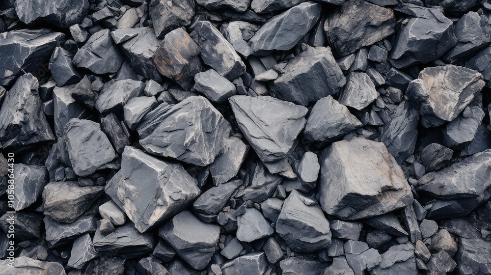 smooth crushed rock texture