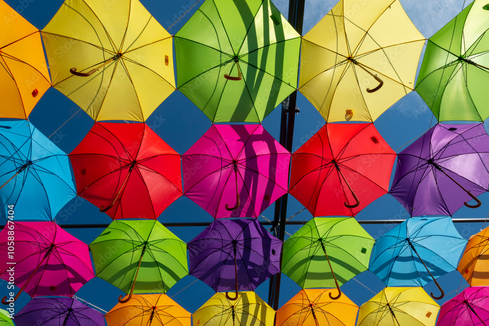 colorful umbrellas colorful umbrellas