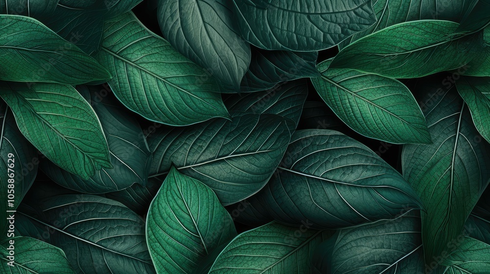 detailed seamless leaf pattern detailed seamless leaf pattern