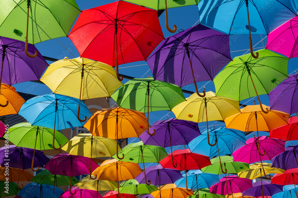 colorful umbrellas colorful umbrellas