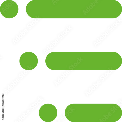 List Ul Alt icon logo design