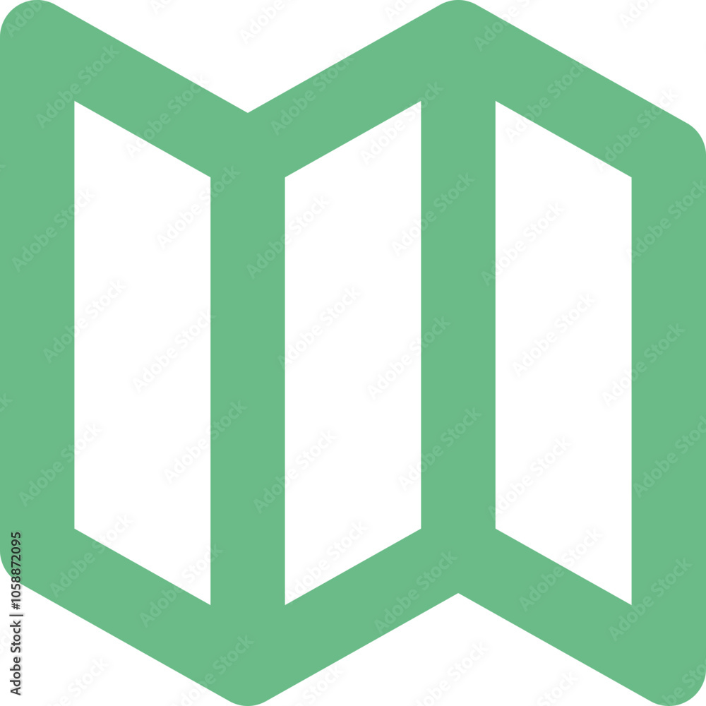 Map icon logo design Map icon logo design