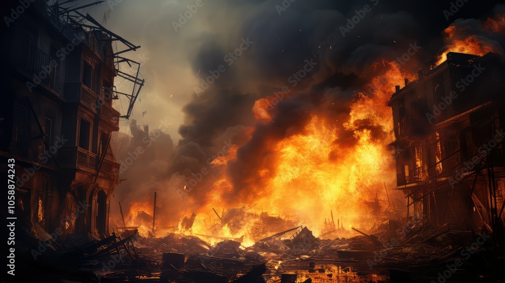flames war fire flames war fire