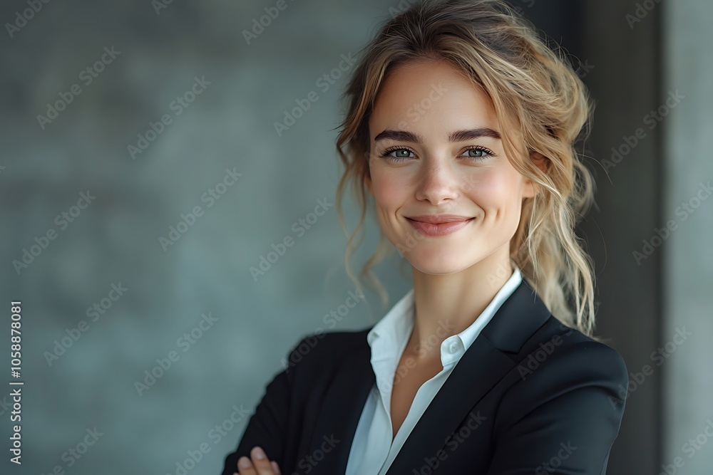 Successful Businesswoman Portrait - Smiling & Confident Successful Businesswoman Portrait - Smiling & Confident
