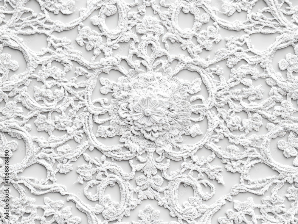 White lace wallpaper texture White lace wallpaper texture