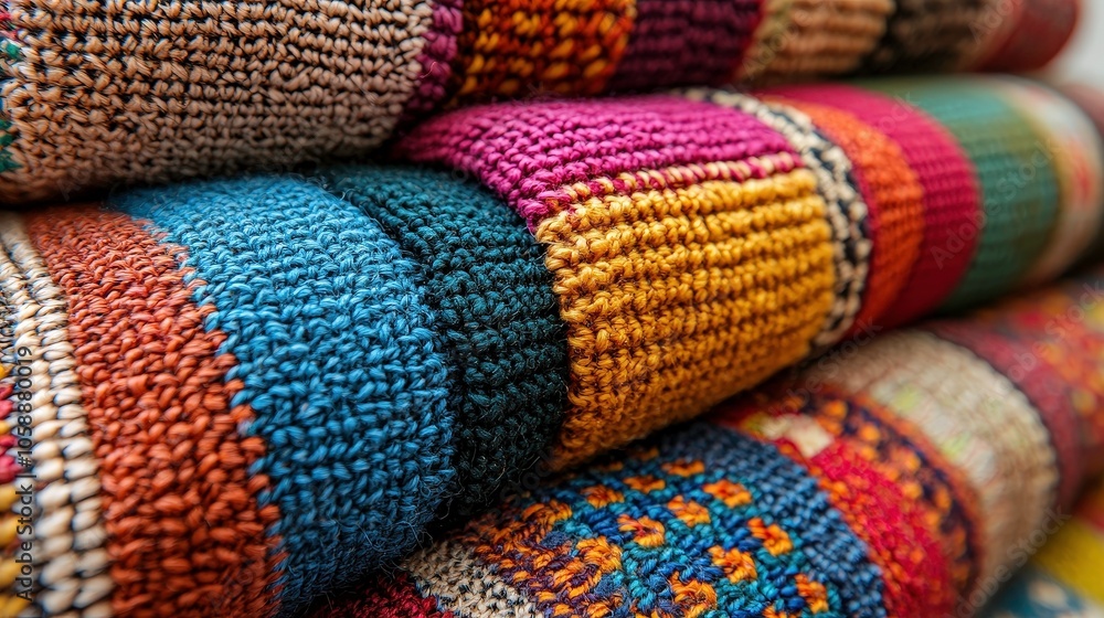 Colorful textiles a vibrant tapestry of craftsmanship Colorful textiles a vibrant tapestry of craftsmanship