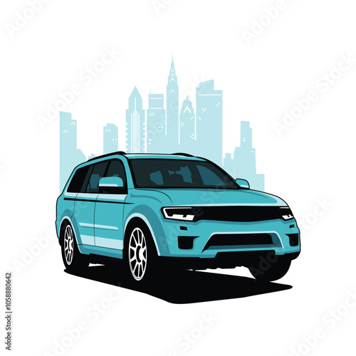 suv vector illustration of a car car vector car vector logo
