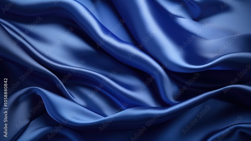 Obraz premium sheen royal blue texture