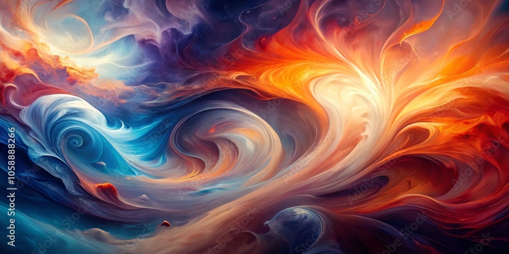 A Symphony of Colors Abstract Swirls of Hues and Shades Intertwining in a Cosmic Dance A Symphony of Colors Abstract Swirls of Hues and Shades Intertwining in a Cosmic Dance