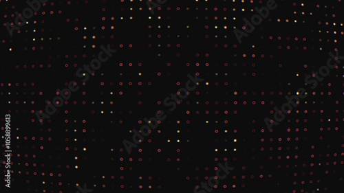 Animated background with digital elements
