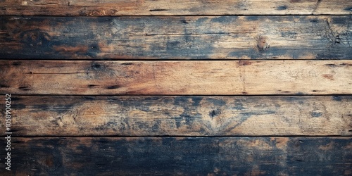 Aged, weathered grunge texture of wooden planks creates a long panoramic backdrop for wallpaper, showcasing the rustic appeal of wood in a striking visual format.