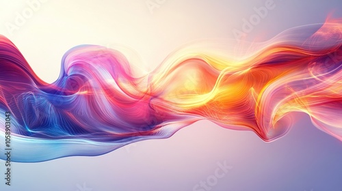 Enchanting Waves of Light: Exploring the Mystical Flow of Energy Through Nature's Colorful Essence