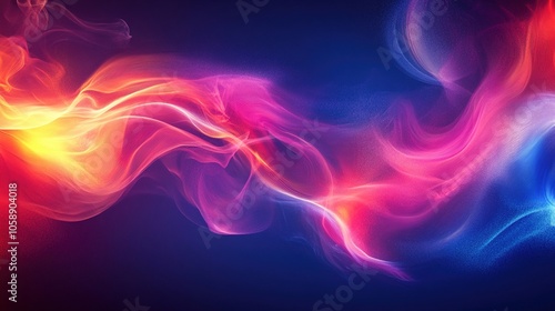 Enchanting Waves of Light: Exploring the Mystical Flow of Energy Through Nature's Colorful Essence
