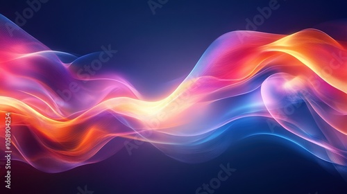 Enchanting Waves of Light: Exploring the Mystical Flow of Energy Through Nature's Colorful Essence