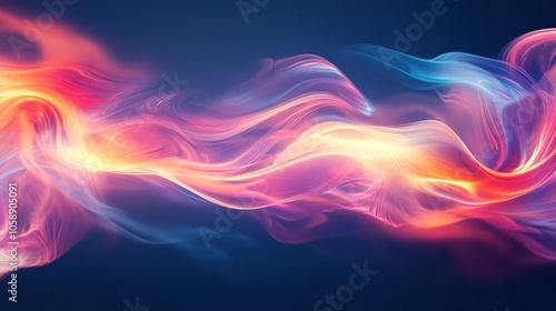 Enchanting Waves of Light: Exploring the Mystical Flow of Energy Through Nature's Colorful Essence