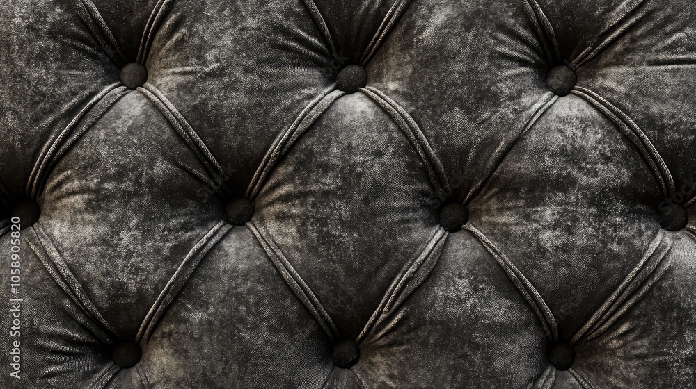 Fototapeta premium Elegant Textured Upholstery in Dark Tones