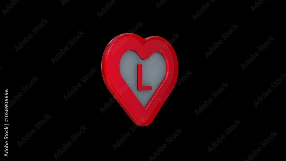 Elevate your romantic projects with these 3D heartfelt alphabet letters, perfect for motion graphics in wedding videos, Valentine's Day promotions, and love-themed animations Elevate your romantic projects with these 3D heartfelt alphabet letters, perfect for motion graphics in wedding videos, Valentine's Day promotions, and love-themed animations