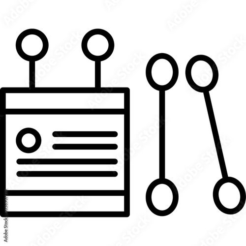 Cotton Swabs Icon