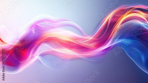 Enchanting Waves of Light: Exploring the Mystical Flow of Energy Through Nature's Colorful Essence