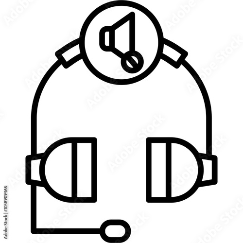 Noise-Cancelling Headphones Icon