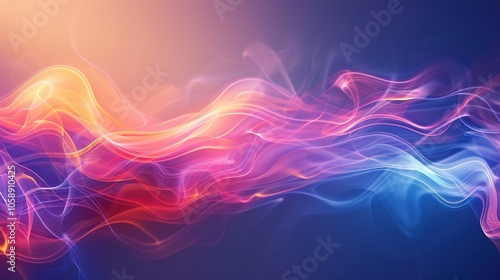 Enchanting Waves of Light: Exploring the Mystical Flow of Energy Through Nature's Colorful Essence