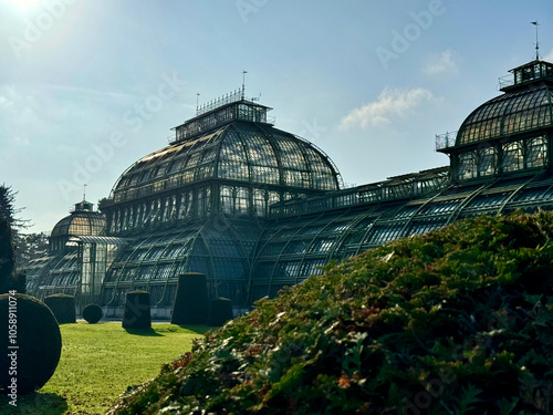 Das Große Palmenhaus Schönbrunn in Wien, Österreich