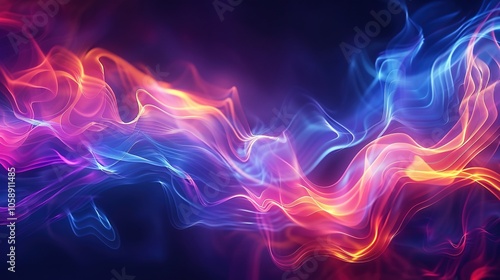 Enchanting Waves of Light: Exploring the Mystical Flow of Energy Through Nature's Colorful Essence