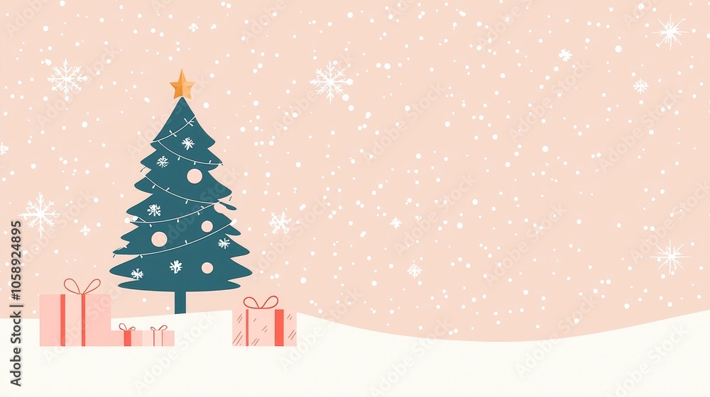 Minimalist Christmas with a Clean and Elegant Design for Holiday Minimalist Christmas with a Clean and Elegant Design for Holiday