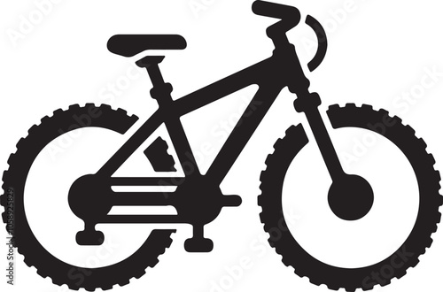 illustration of a Cycle Silhouette 