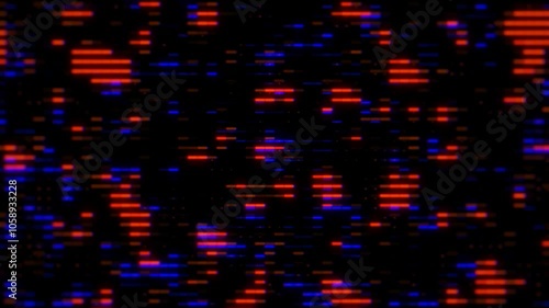 Animated background with digital elements