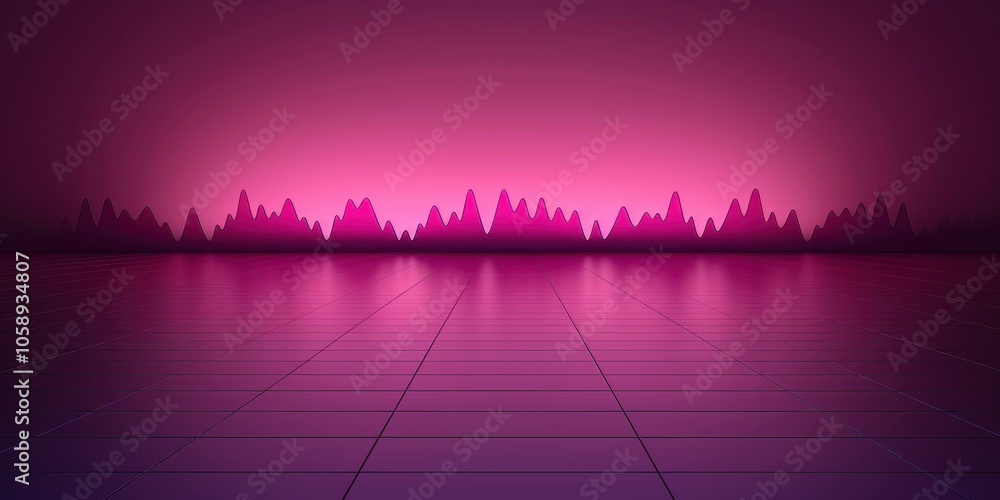 Vibrant abstract background with pink hues and reflective surfaces, ideal for creative projects. Vibrant abstract background with pink hues and reflective surfaces, ideal for creative projects.