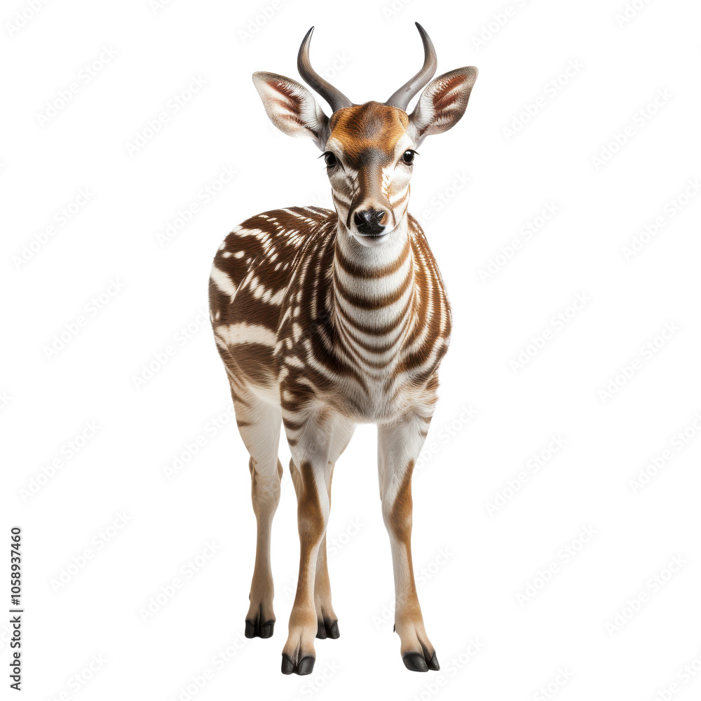 Obraz premium deer isolated on transparent background