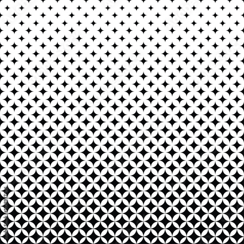 Black and white halftone sparkle texture