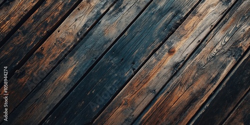 A background featuring textured dark wooden planks, showcasing intricate grain patterns along with ample space for text or additional content.