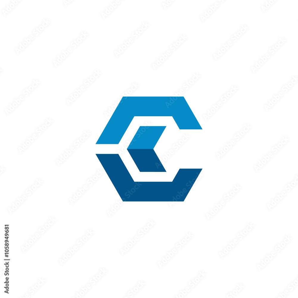 Letter C Hexagon Logo design vector template Letter C Hexagon Logo design vector template