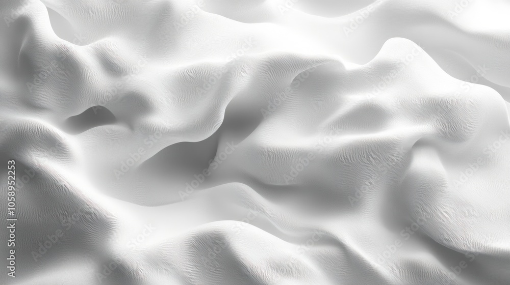 Obraz premium Abstract White Fabric Texture