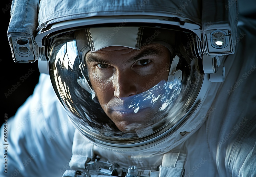 Astronaut in Space Suit Astronaut in Space Suit