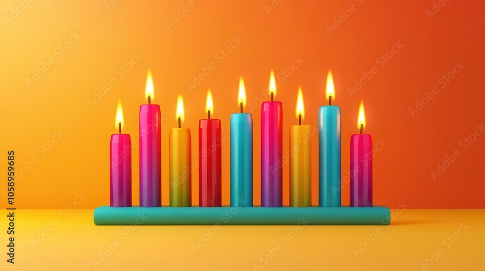 Happy Kwanzaa in vibrant liquid 3D font, festive celebration, flat design illustration Happy Kwanzaa in vibrant liquid 3D font, festive celebration, flat design illustration