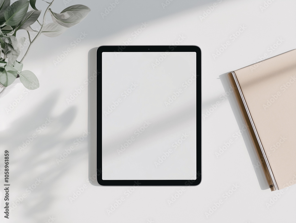 © Minah - tablet pc with blank screen © Minah - tablet pc with blank screen