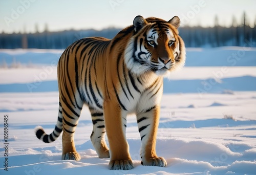 A tiger 